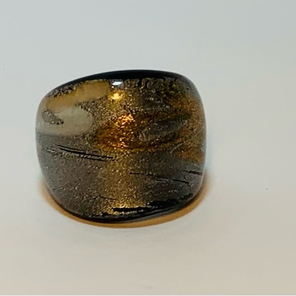 Glass Ring.  East Hampton NY craft fair in Springs - Picture 2 of 2